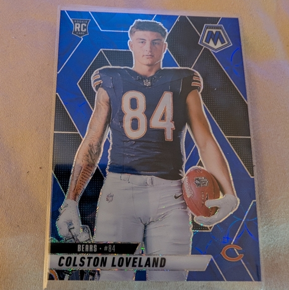 Colston Loveland- 2025 Panini Mosaic #275 Blue Scope Prizm Image Variation - Picture 1 of 2